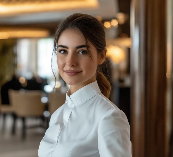 酒店服务员，礼仪中的智慧与力量，从平凡到卓越的转变。