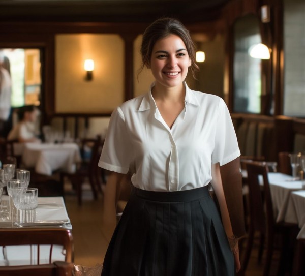 酒店里的餐饮服务员，平凡中的非凡