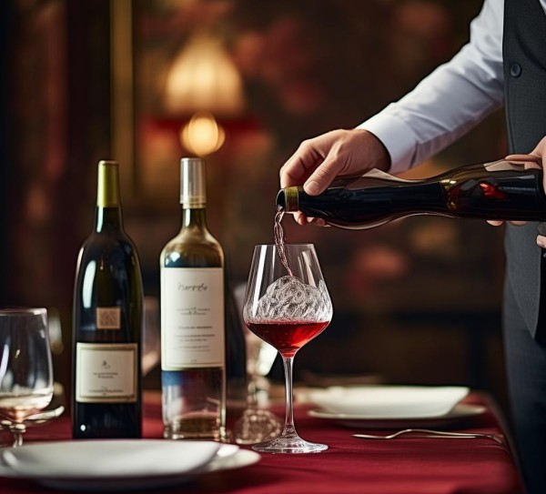 细节决定完美服务,倒酒礼仪不可忽视。 细节决定完美服务,倒酒礼仪不可忽视。