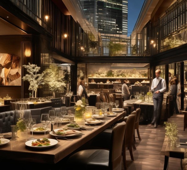 精心策划的都市生活，餐饮与酒店服务的完美结合