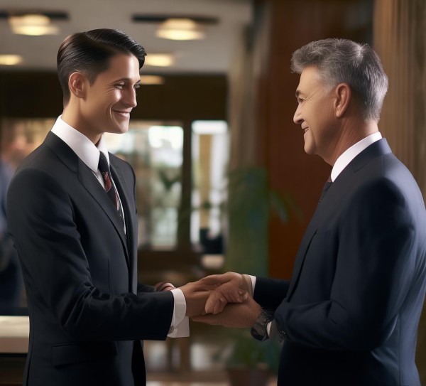 尊重与礼貌是酒店管理的基石，酒店服务礼仪与文明服务是酒店管理的核心原则。