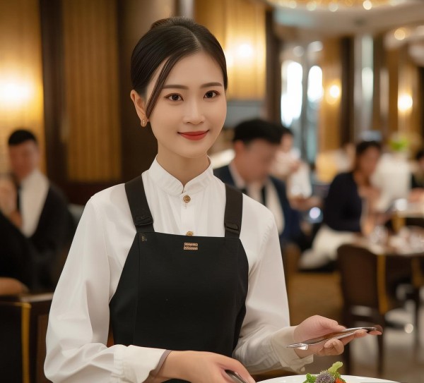 周思敏酒店优雅服务，让每位客人体验到专业与贴心的餐饮体验。