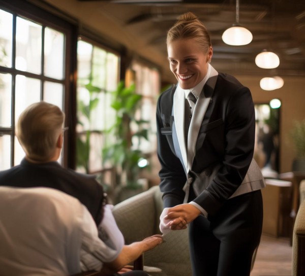 卓越的服务礼仪，让客人感受到温暖与尊重。